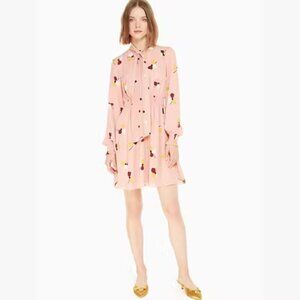 Kate Spade Pink Bud Dress XS